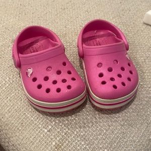 Baby crocs pink 4